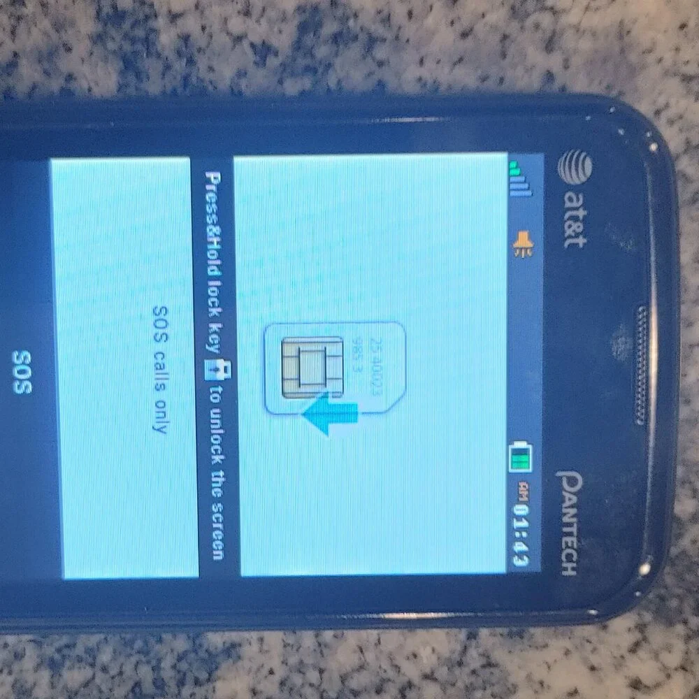 Pantech Renue Qwerty Slider Keyboard phone